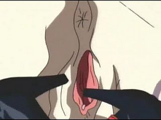 Przykuty Hentai zostaje bita i kara