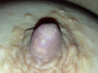 Touching Chinese girlfriend's breast while s.
