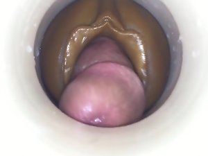정액 캠 사람에 의해 정액의 속도