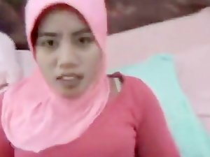 I spuszczanie na oszustem arabskiej Wife & # 039; s Hidżab
