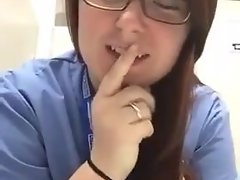 Chubby Redhead Perawat Shows Off