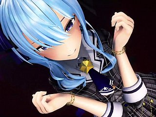 Isei - エッチなダンス + 手コキ + セックス (ノーマンモデル) (3D HENTAI)