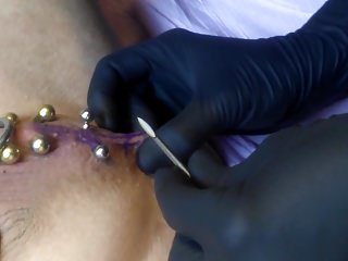 陰嚢ピアス＃2
