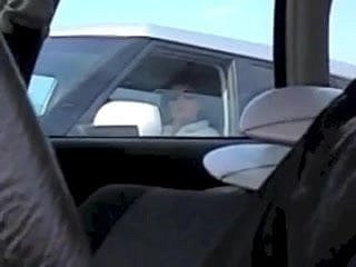 Incredibile Flash auto! La donna mi guarda finché non cum