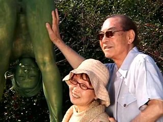 공공 장소에서 호색한 아시아 섹스