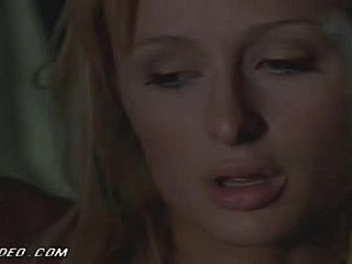 Crestfallen Paris Hilton Has Hot Simulate Automobile Scene Với Đen Suppliant